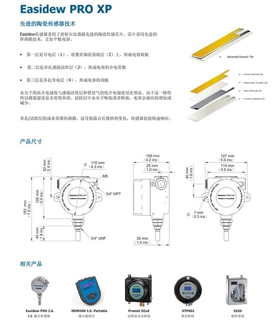 Easidew PRO XP 隔爆型防爆露點(diǎn)儀