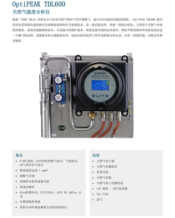 OptiPEAK TDL600 97470 CN Datasheet