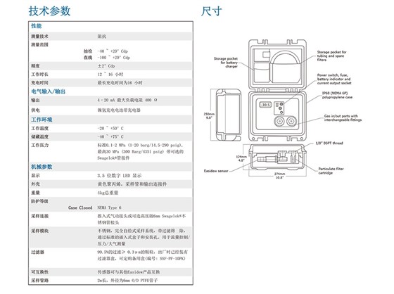 Easidew 便攜式濕度儀