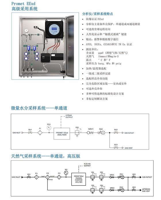 Promet EExd 過(guò)程水分分析儀