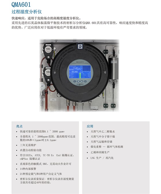 QMA601 過(guò)程濕度分析儀